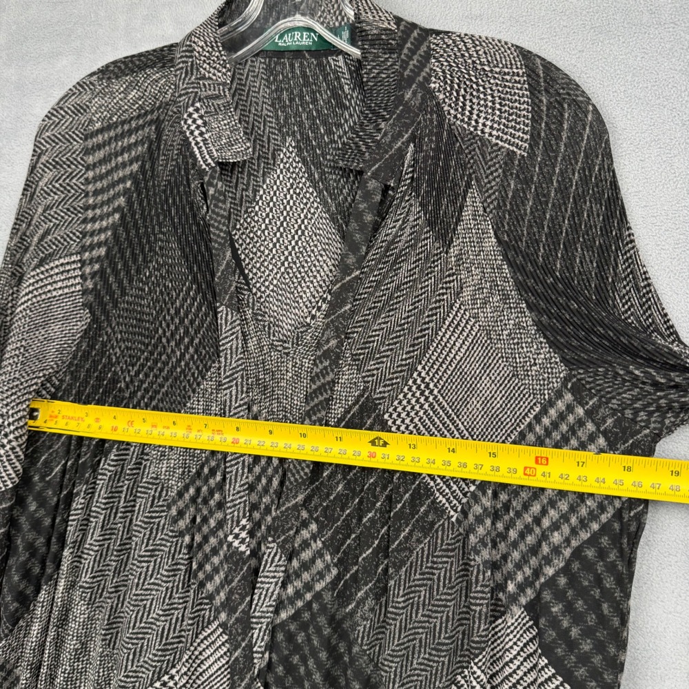 Lauren Ralph Lauren Patchwork Print Button Down B… - image 3